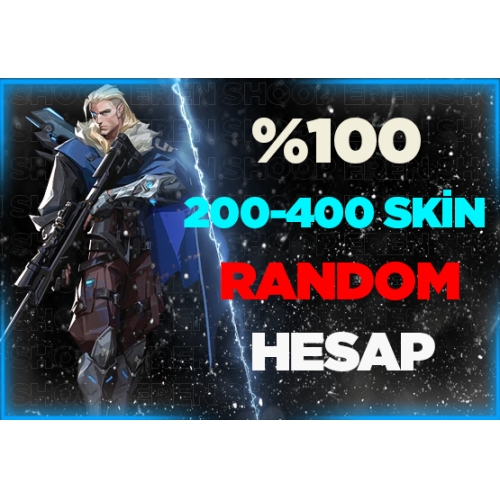  ⭐KALİTELİ100 200-400 SKİN GARANTİ RANDOM⭐